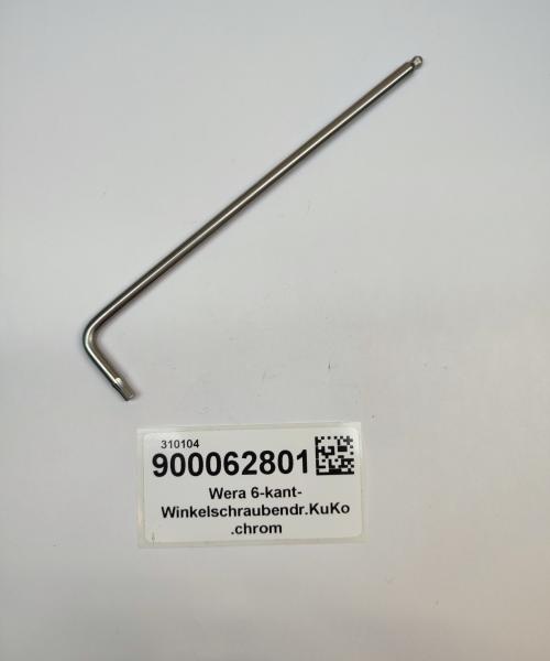 Wera 6-kant-Winkelschraubendr.KuKo.chrom