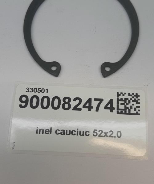 inel cauciuc 52x2.0