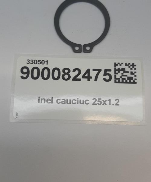 inel cauciuc Ø25x1.2