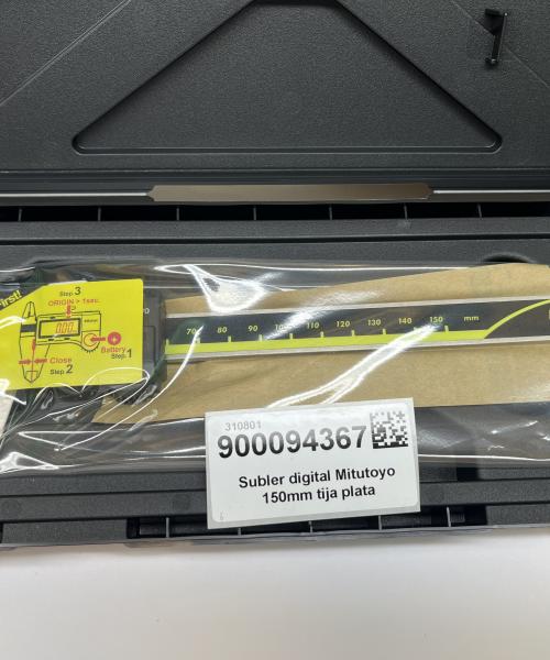 Subler digital Mitutoyo 150mm tija plata