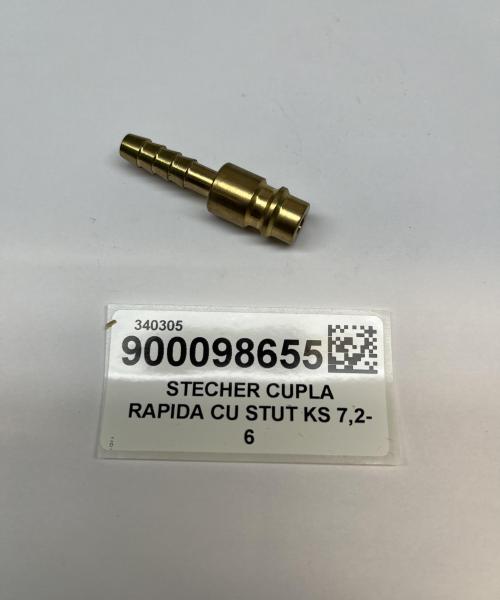 STECHER CUPLA RAPIDA CU STUT KS 7,2-6