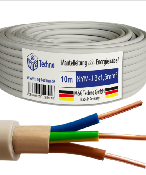 Cablu NYM-J 3X1,5  mm